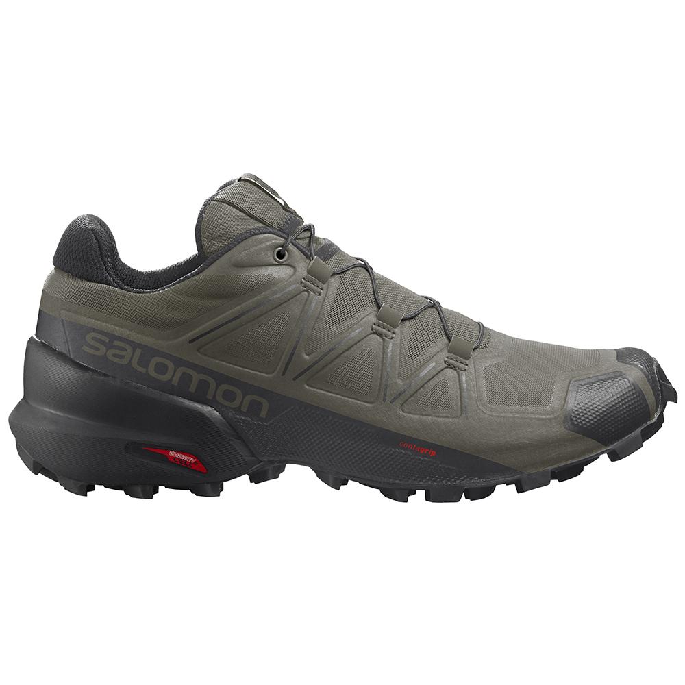 SALOMON SPEEDCROSS 5 Philippines - Men's Trail Running Shoes - Olive | 971635-YAT